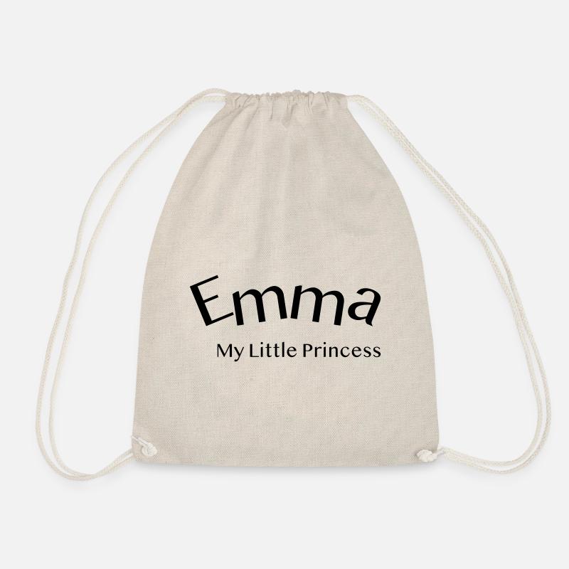 Emma - kleine Prinzessin - Turnbeutel - Natur