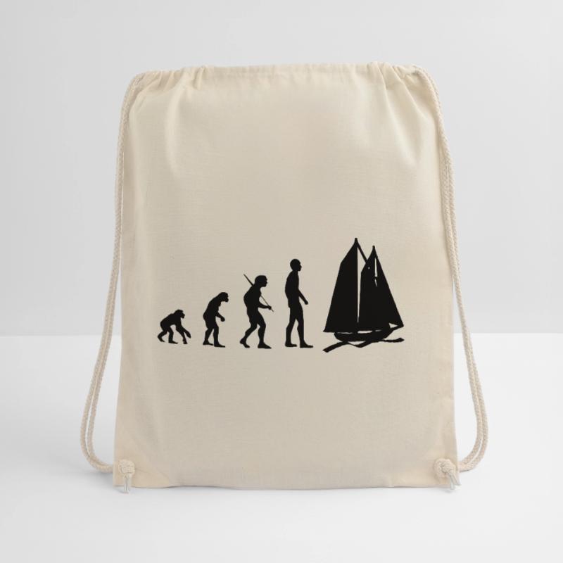 Sail Evolution - Sail Evolution sailboat sailing Drawstring Bag