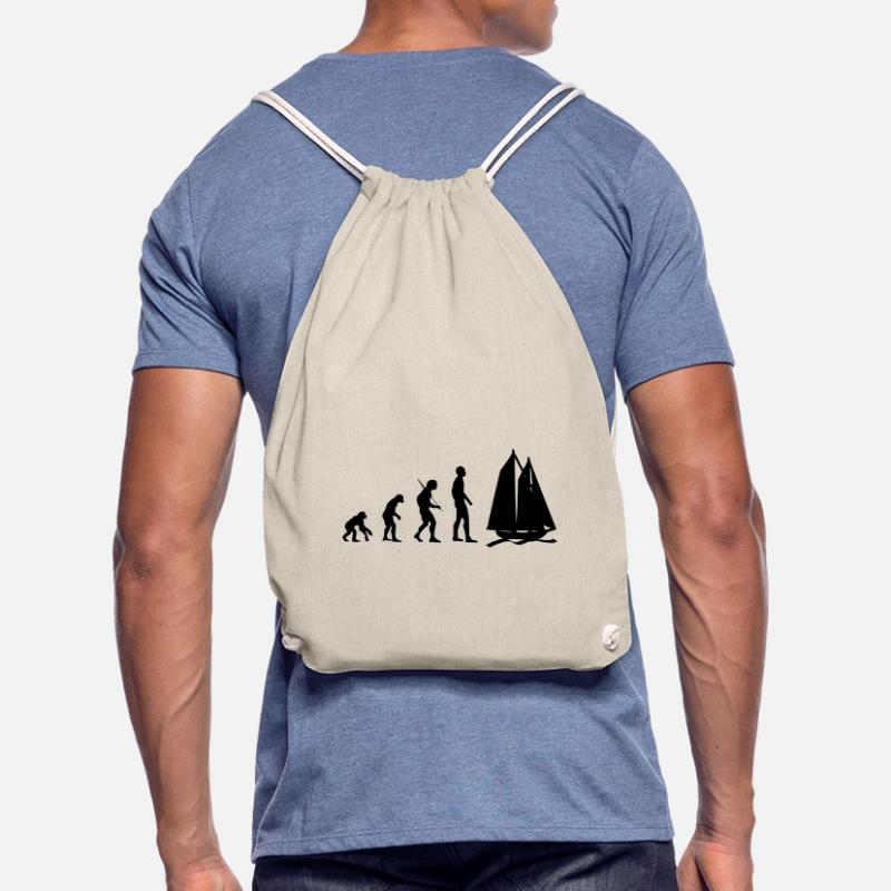 Sail Evolution - Sail Evolution sailboat sailing Drawstring Bag