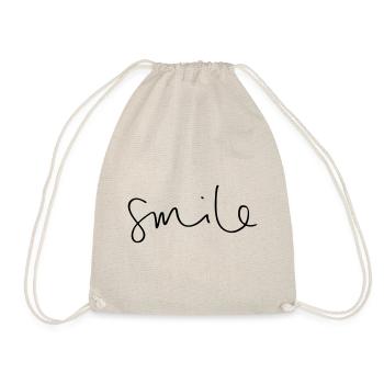SMILE - Turnbeutel - Natur - Vorne