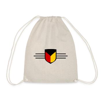 The German Land - Drawstring Bag - nature - Front