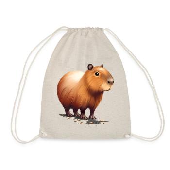 Capybara - Turnbeutel - Natur - Vorne