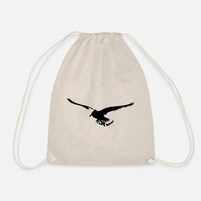 gull - Drawstring Bag - nature