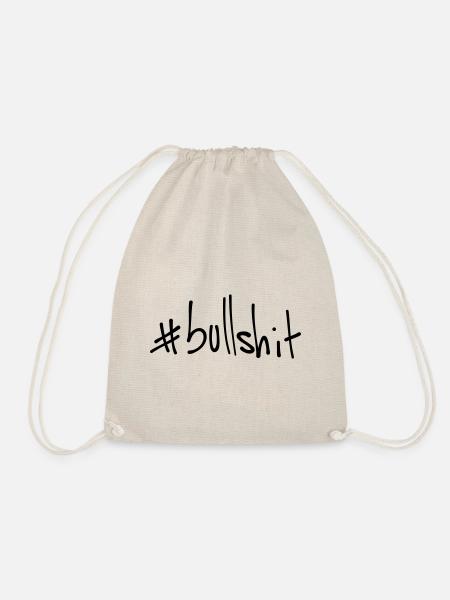 #bullshit - Turnbeutel - Natur