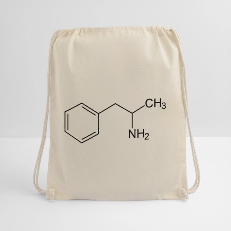 Formule de structure de drogue d'amphétamine Sac de sport léger