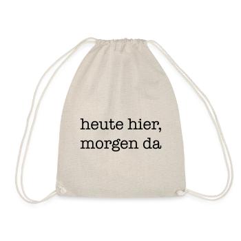 travel - Drawstring Bag - nature - Front