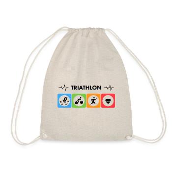 chemise de triathlon - Sac de sport léger - nature - Devant