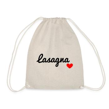 lasagne - Sac de sport léger - nature - Devant