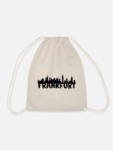 Frankfurt Skyline - Turnbeutel - Natur
