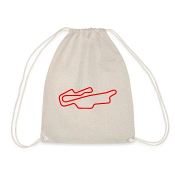 Mugello Circuit - Customize mit Ihrem eigenen Text - Turnbeutel - Natur - Vorne