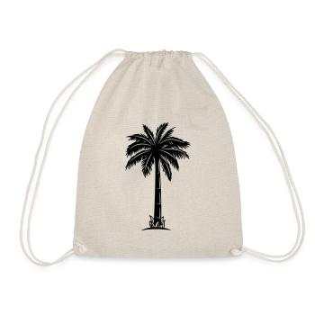palme silhouette - Sac de sport léger - nature - Devant