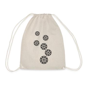 Roulette Icon Symbol - Drawstring Bag - nature - Front