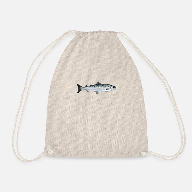 Lachs - Turnbeutel - Natur
