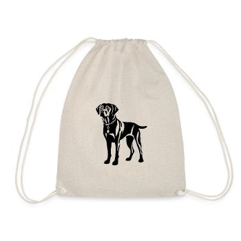 Labrador Dog - Drawstring Bag - nature - Front