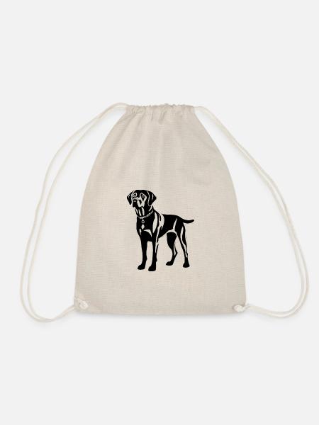 Labrador Hund - Turnbeutel - Natur