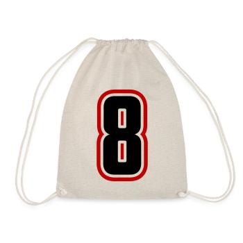 8 nombre symbole - Sac de sport léger - nature - Devant