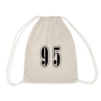 Symbole du chiffre 95 - Sac de sport léger - nature - Devant