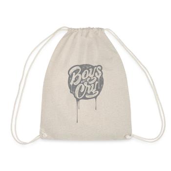 #FancyDesigns #boysdontcry Männer weinen nicht. - Turnbeutel - Natur - Vorne