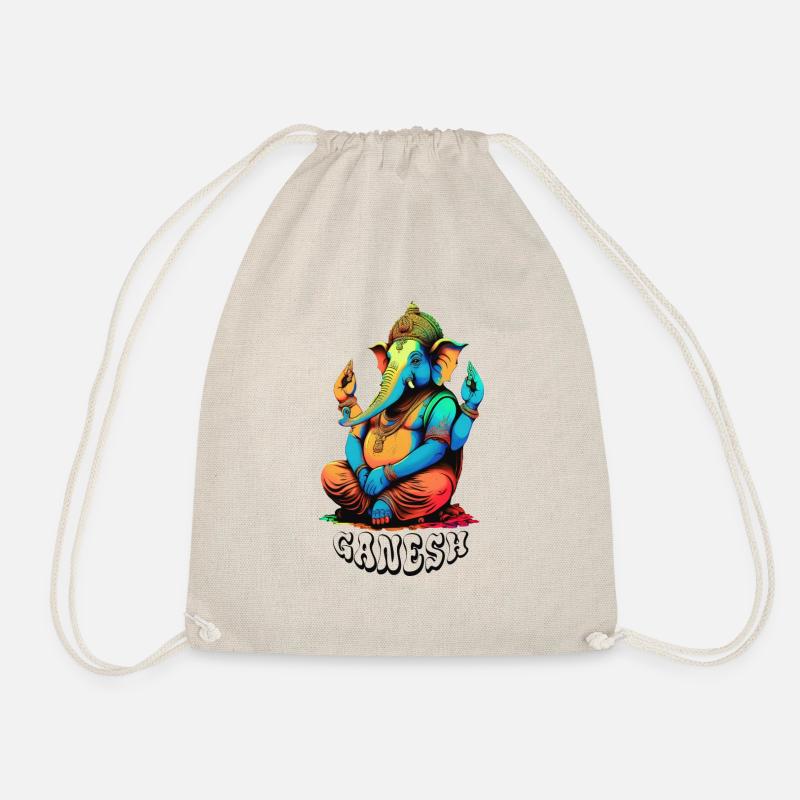Ganesh - Drawstring Bag - nature