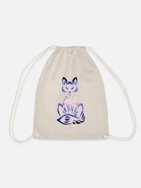 Galaxy Fox - Turnbeutel - Natur