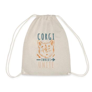Propriétaires de chiens Corgi - Sac de sport léger - nature - Devant