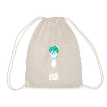 He Supports the World - Finnish - Drawstring Bag - nature - Front
