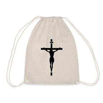 Croix de jesus - Sac de sport léger - nature - Devant
