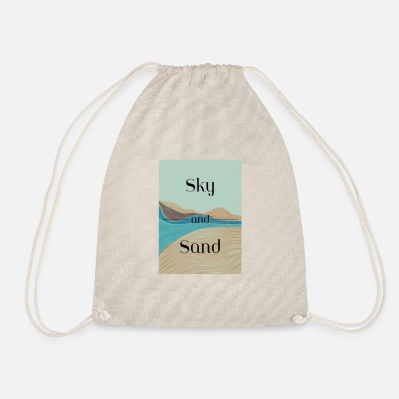 SKY AND SAND - Turnbeutel - Natur