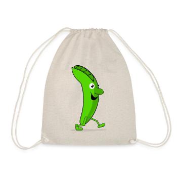 Funny pea - Turnbeutel - Natur - Vorne