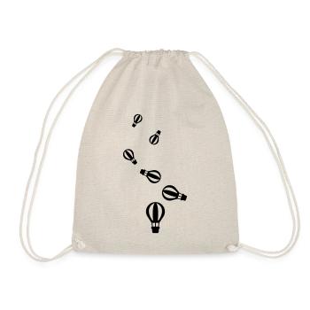 Hot air balloon icon - Drawstring Bag - nature - Front