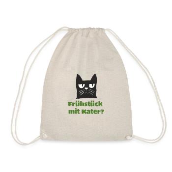 frühstück mit kater - Turnbeutel - Natur - Vorne