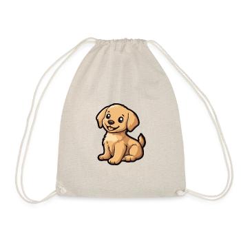 Golden Retriever Chien Comique Bébé - Sac de sport léger - nature - Devant