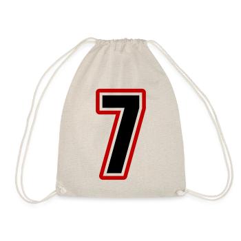 7 nombre symbole - Sac de sport léger - nature - Devant