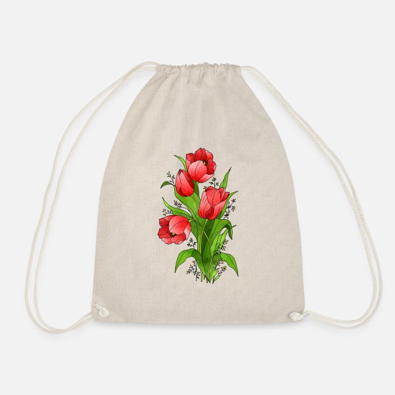 Fleurs - Sac de sport léger - nature