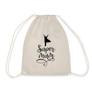 Super mum - Drawstring Bag - nature - Front