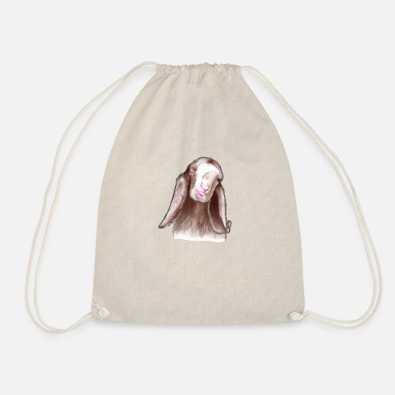 Chèvre drôle - Sac de sport léger - nature