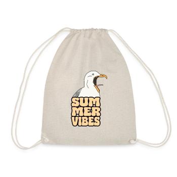 Ambiance estivale folle Seagull - Sac de sport léger - nature - Devant