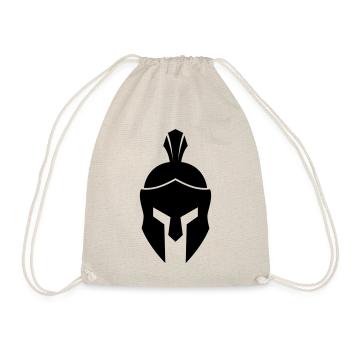 Spartan Helmet - Drawstring Bag - nature - Front
