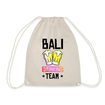 Bali Drinking Team - Drawstring Bag - nature - Front