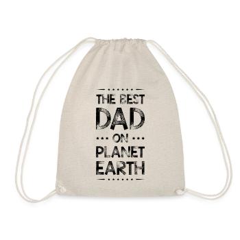 Meilleur papa disant papa papa - Sac de sport léger - nature - Devant