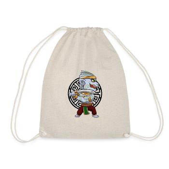 Temple du Cambodge Khmer Vintage drapeau je cadeau - Sac de sport léger - nature - Devant