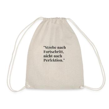 Motivation und Inspiration - Turnbeutel - Natur - Vorne