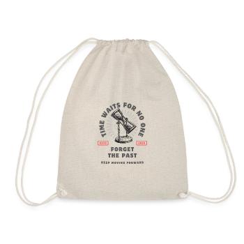 hustle for muscle 1 - Drawstring Bag - nature - Front