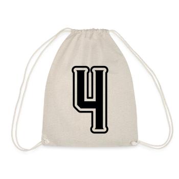Symbole à 4 chiffres - Sac de sport léger - nature - Devant