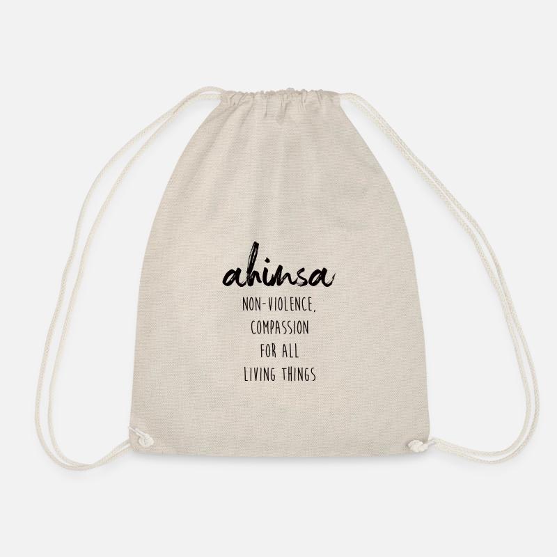 Ahimsa - Turnbeutel - Natur