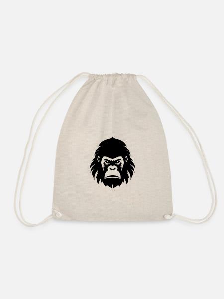 Gorilla - Turnbeutel - Natur