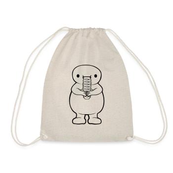 Sandwich essen Clipart - Turnbeutel - Natur - Vorne
