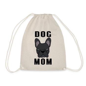 Bulldog MOM - Drawstring Bag - nature - Front