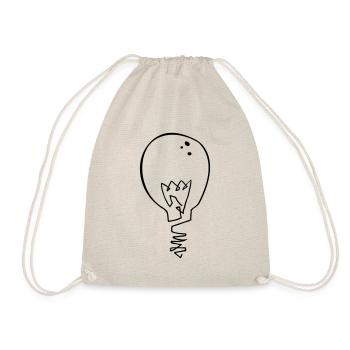 ampoule - Sac de sport léger - nature - Devant