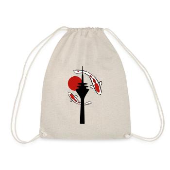 Japan goes Dusseldorf - Drawstring Bag - nature - Front